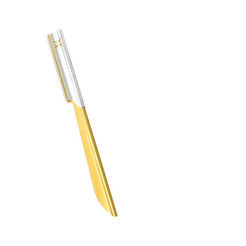 Pisau Cukur Pemangkas Alis Dan Wajah Dengan Pegangan Anti Selip