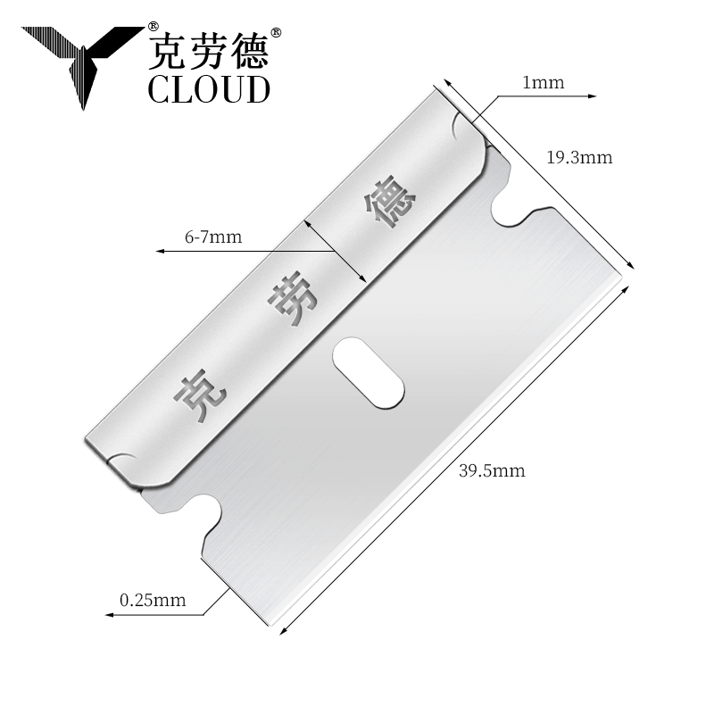 Pisau Cukur Pengaman Tepi Tunggal Serbaguna