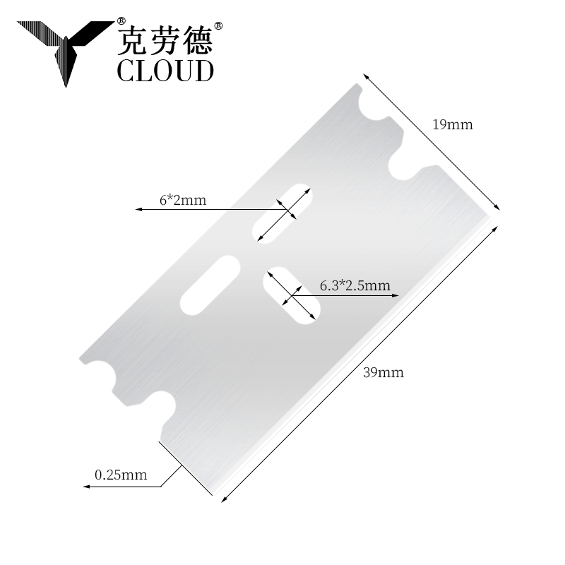 Pisau Cukur Pengaman Tepi Tunggal Serbaguna