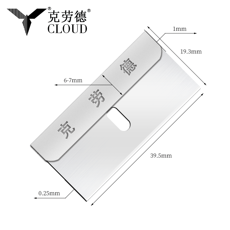 Pisau Cukur Pengaman Tepi Tunggal Serbaguna
