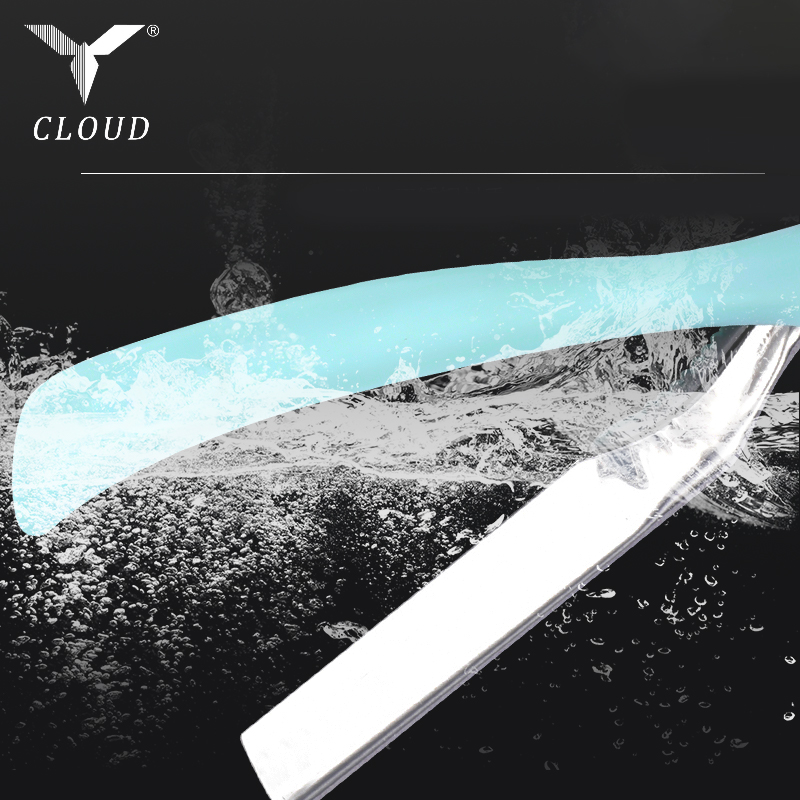 Set Pisau Cukur 77 Pembentuk Rambut Baja Tahan Karat Pegangan Nyaman