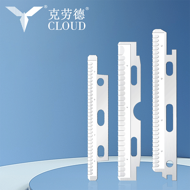 Pisau Cukur Wajah dan Alis Stainless Steel Berlapis Nano