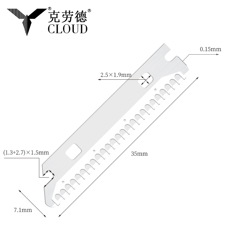 Pisau Cukur Alis Stainless Steel Multi Guna yang Dapat Digunakan Kembali
