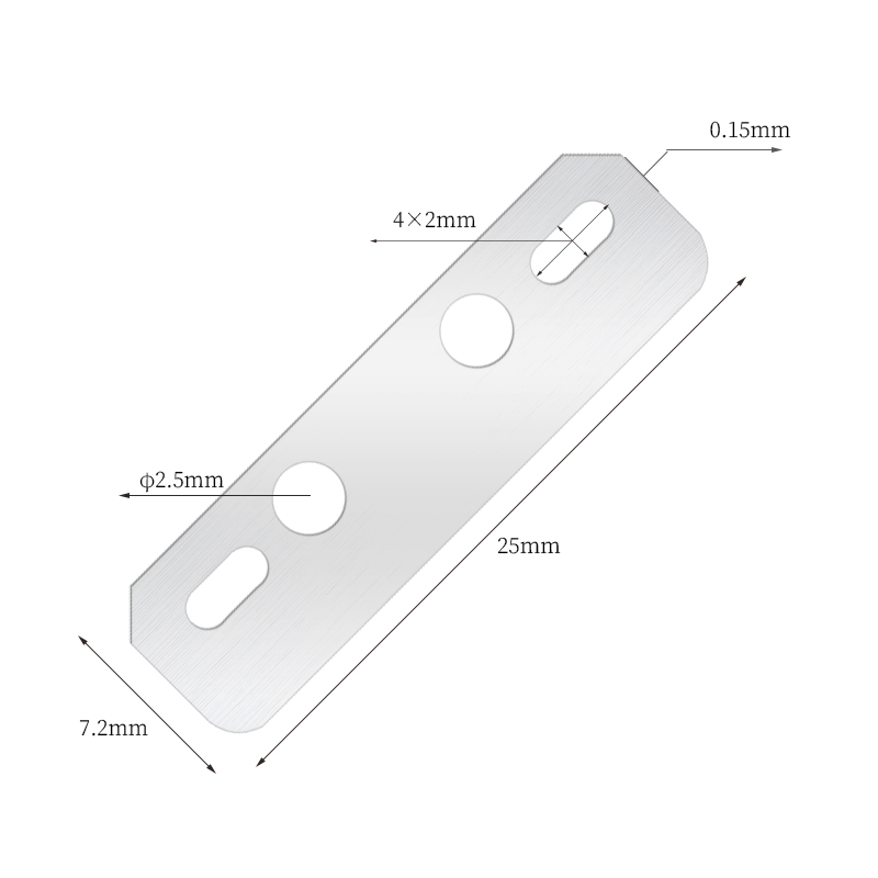 Pisau Penghilang Cukur Alis Halus Sutra Multi-Fungsional