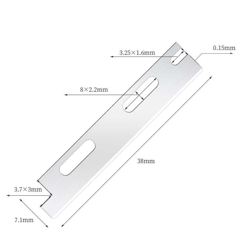 Pisau Cukur Alis Stainless Steel Multi Guna yang Dapat Digunakan Kembali