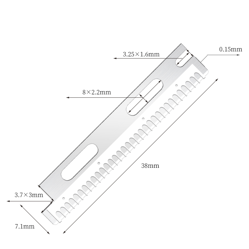 Pisau Cukur Alis Stainless Steel Multi Guna yang Dapat Digunakan Kembali