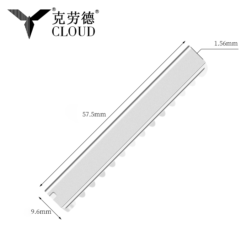 Pisau Pemotong Rambut Tepi Tunggal Stainless Steel